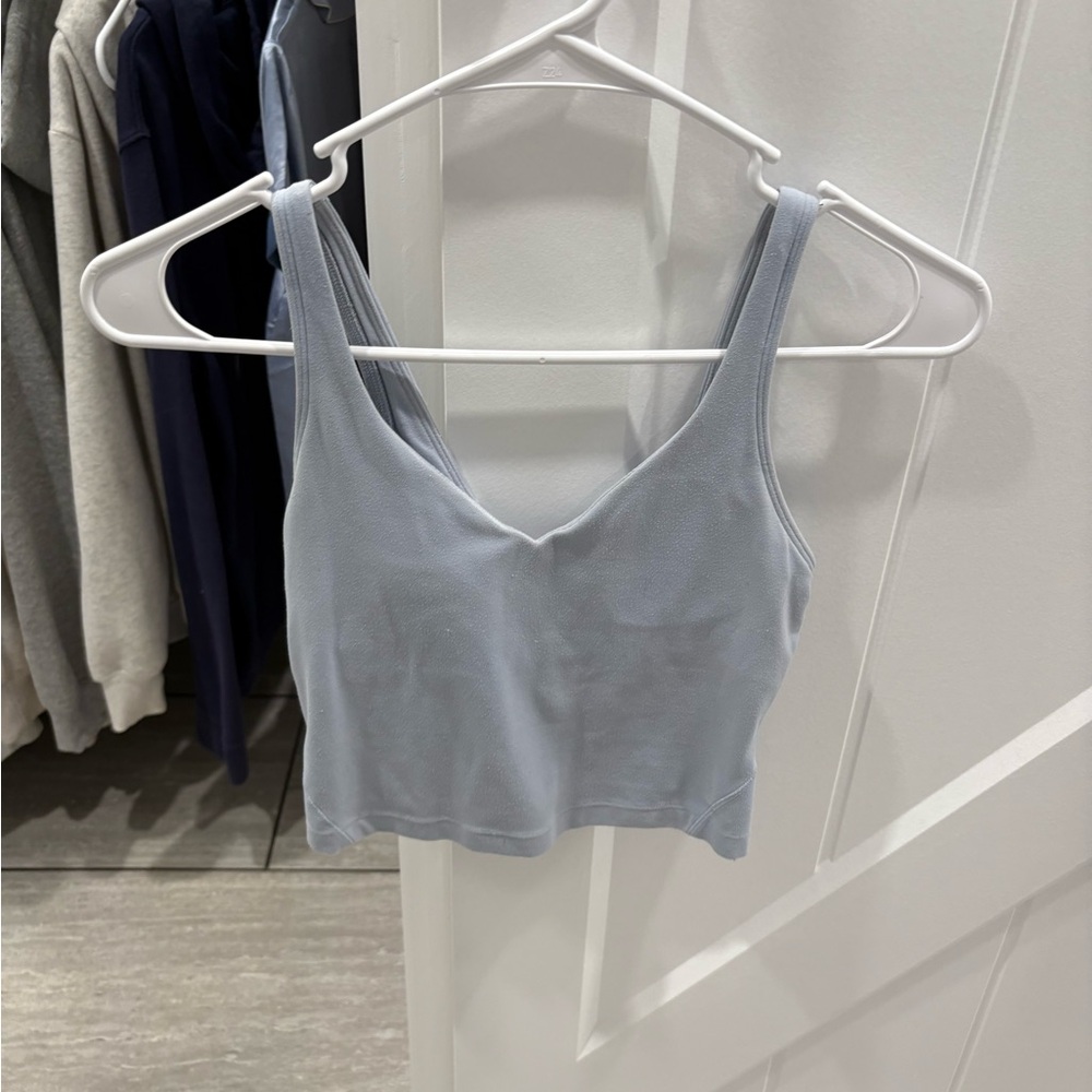Blue lululemon align tank